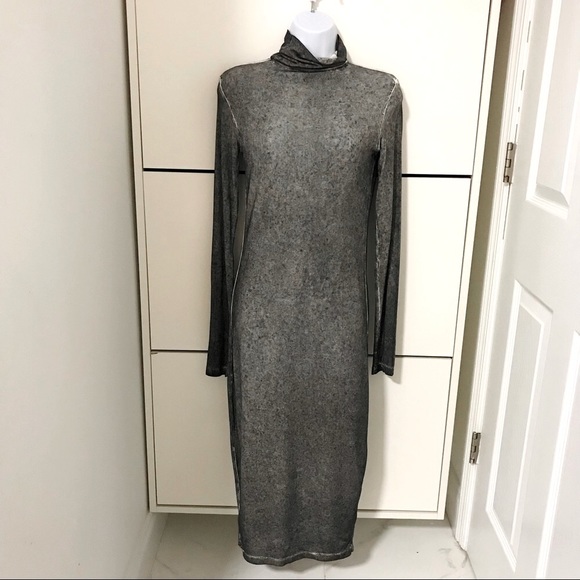 Religion Dresses New Religion Womans Gray Midi Dress Poshmark